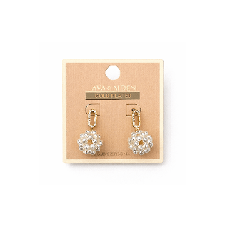 Aretes Colgantes Perla Glam - Imagen principal