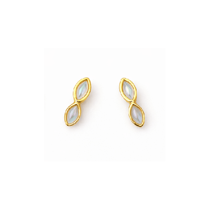 Set de Aretes Dorados – 3 Pares - Imagen principal