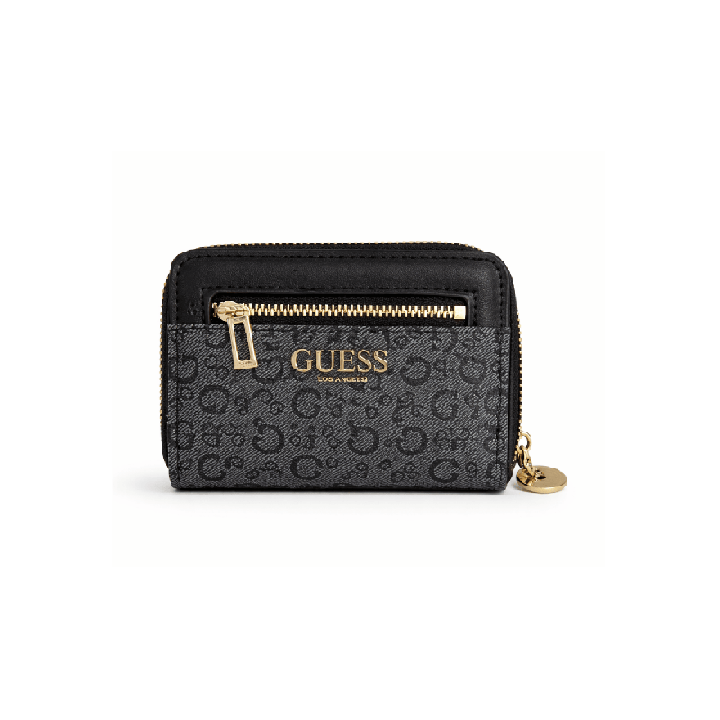 Billetera GUESS Negra Compacta - Imagen principal