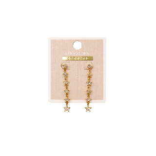 Aretes Colgantes Estrellas Brillantes - Imagen principal